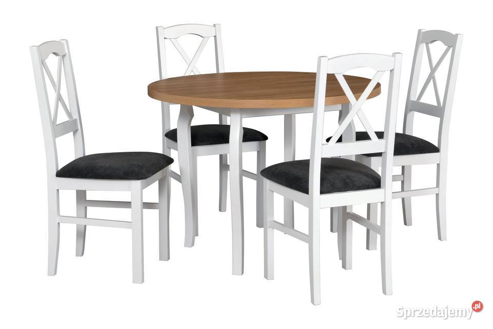 Stół Poli 3 + 4 krzeseł Nilo 11