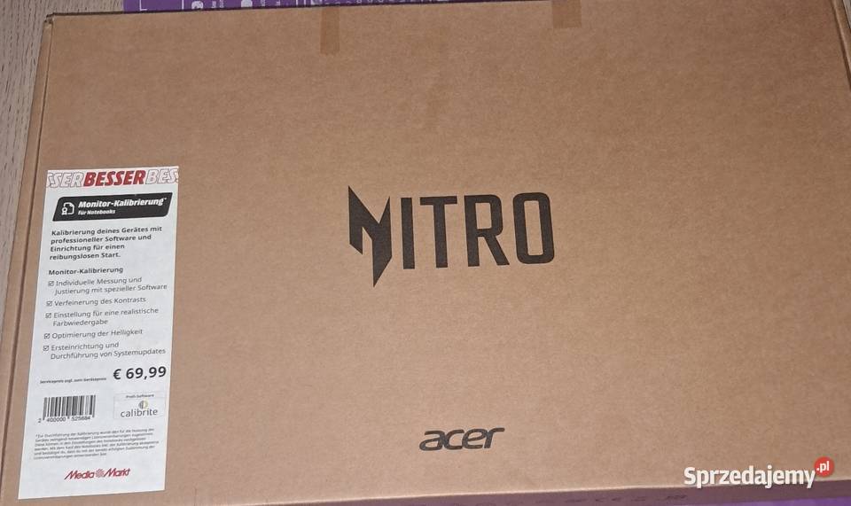 Acer Nitro V15 ANV1541 Ryzen 7 7735HS RTX 4060 8 Gdańsk