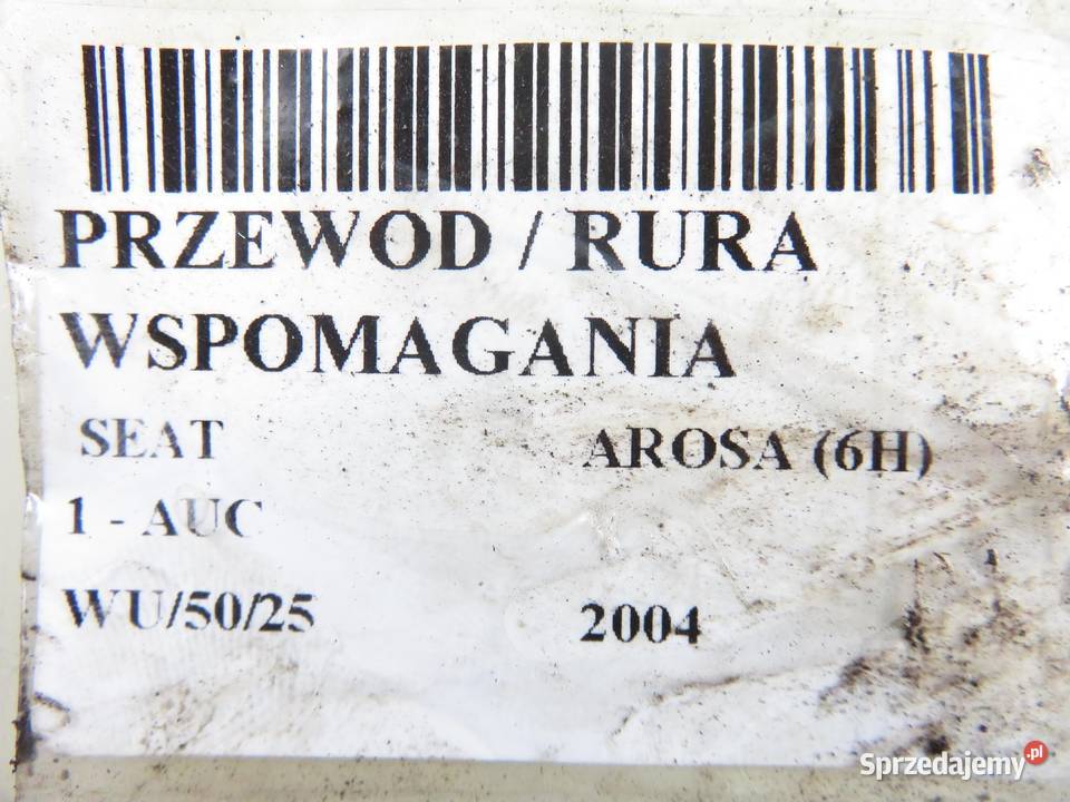 PRZEWÓD WSPOMAGANIA SEAT AROSA 6H 1 AUC osobowe