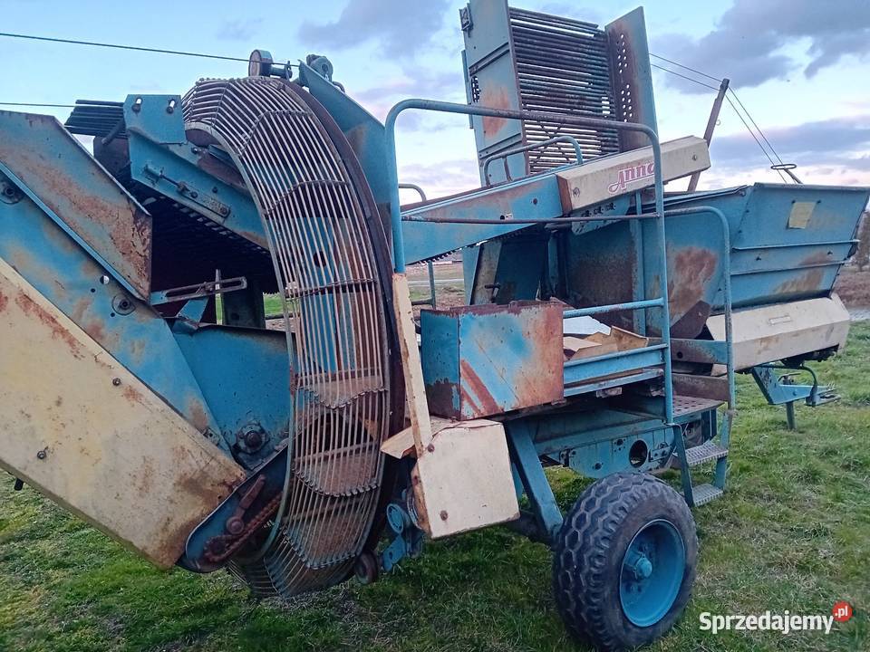 Kombajn Anna do ziemniakow nieuszkodzony Do ziemniaków i warzyw Skierniewice