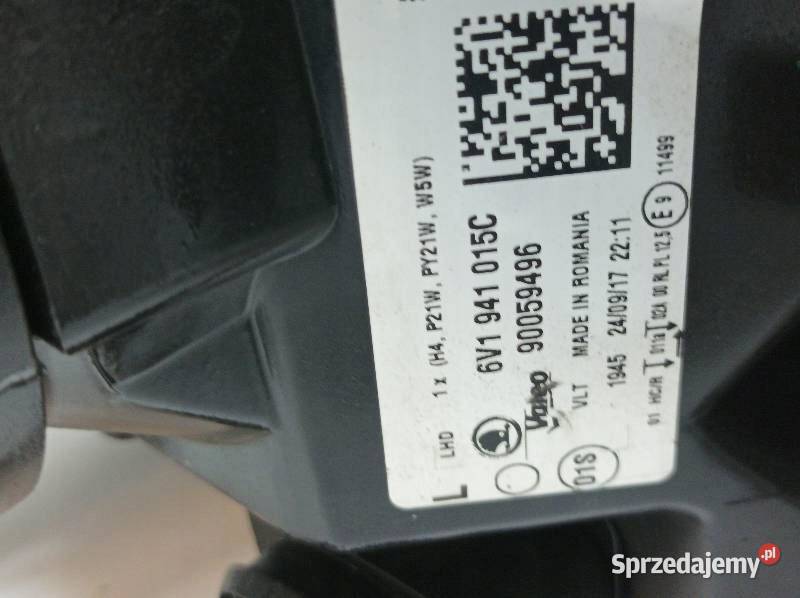 LAMPA PRZÓD LEWA EUROPA PRZED LIFT 6V1941015C