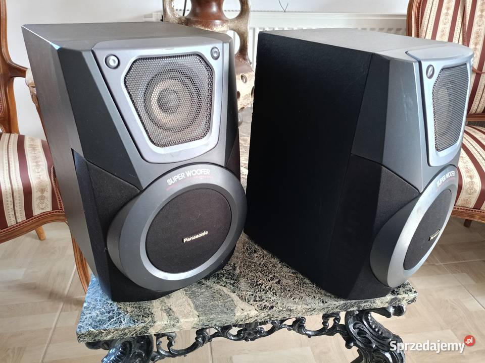 Kolumny Panasonic 6 Ohm 100 Watt Mega Bass Drawski Młyn