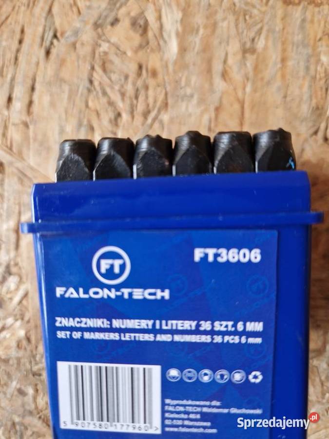 Znaczniki numery i litery 36 6 mm FT3606 Głogowa