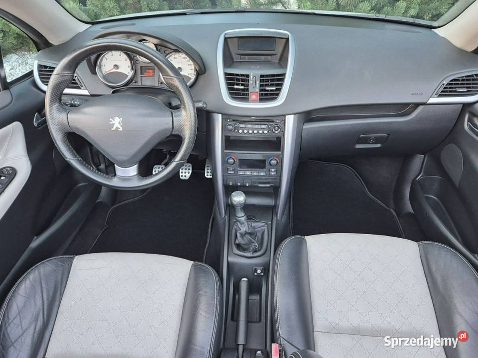 Peugeot 207 CC LPG GWARANCJA skorzana tapicerka podgrzewane fotele