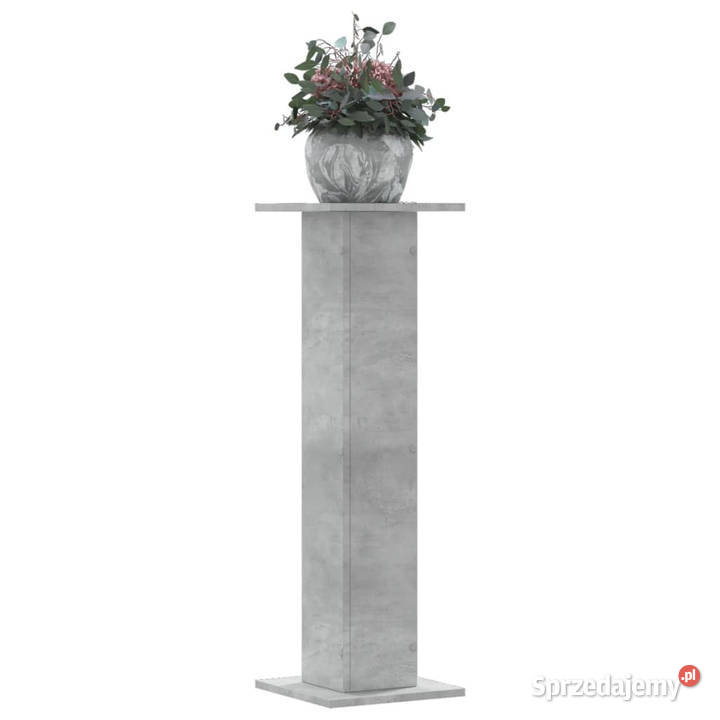 Stojaki na rośliny 2 szarość betonu 30x30x95 Warszawa sprzedam