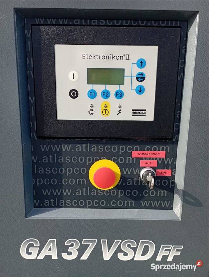 Sprężarka śrubowa kompresor ATLAS COPCO GA37 Kompresory Wilków
