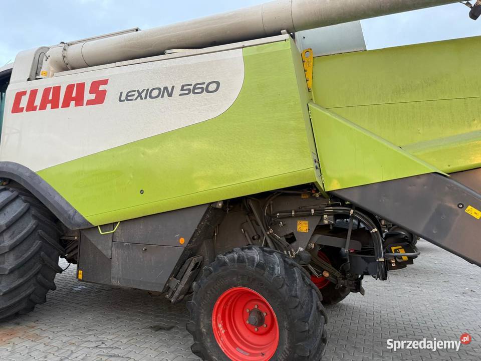 Kombajn zbożowy Claas Lexion 560 2005 heder V750 Nowa Ruda