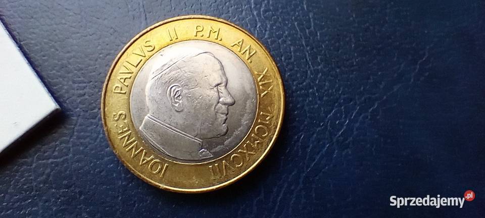 Stare monety 1000 lir 1997 Watykan Lesko