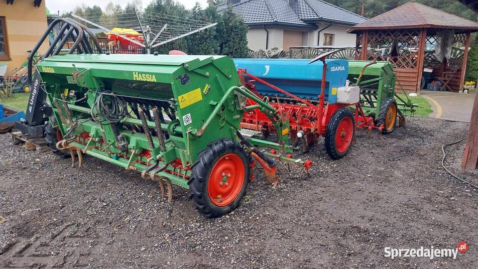 Siewnik do zboża HASSIA DKL250 ścieżki KOMPUTER śląskie Przymiłowice sprzedam
