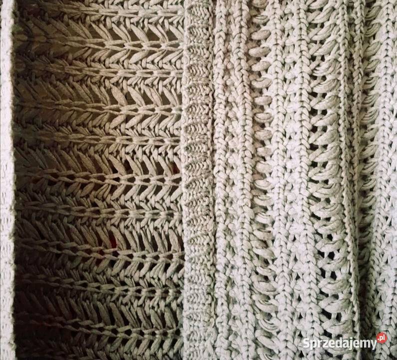 RESERVED sweter Narzutka Beż Wiązany Z paskiem Leszno