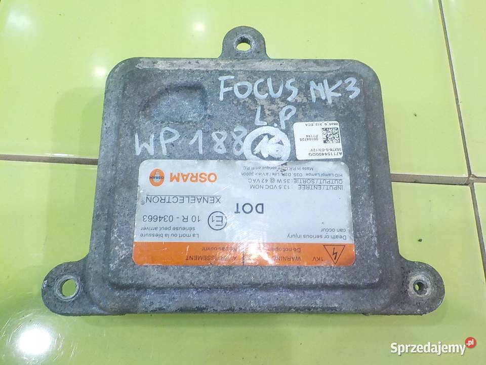 FORD FOCUS MK3 16 B 11r HB 5D przetwornica XENON osobowe Suków