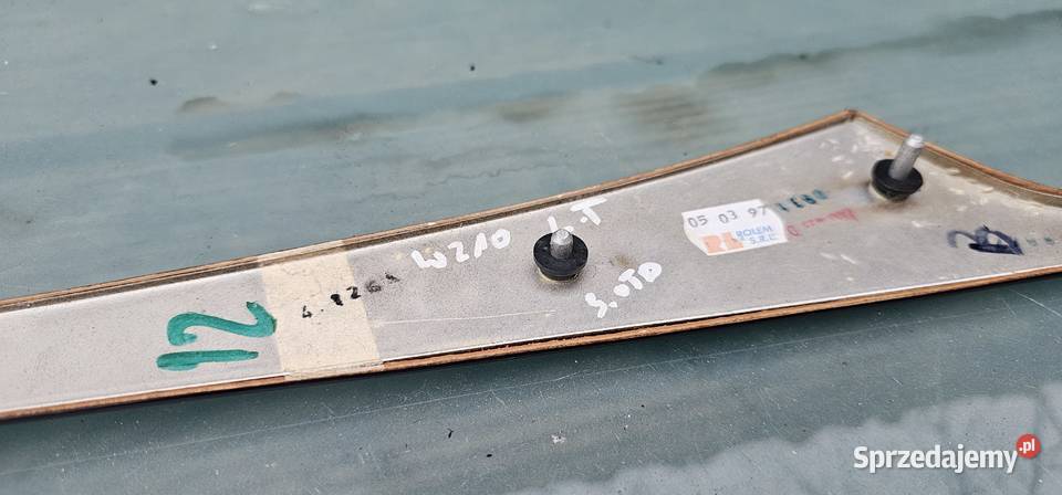 Listwa drewno tapicerki lewy tył mercedes w210 Pozostałe Zbąszyń sprzedam