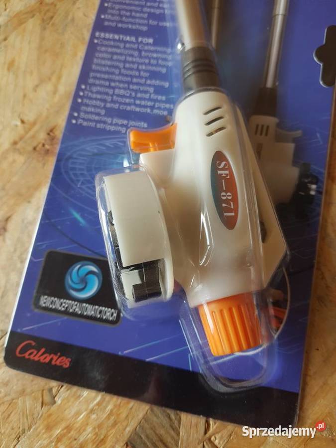 PALNIK GAZOWY KARTUSZ LUTLAMPA do pieca i grilla Głogowa