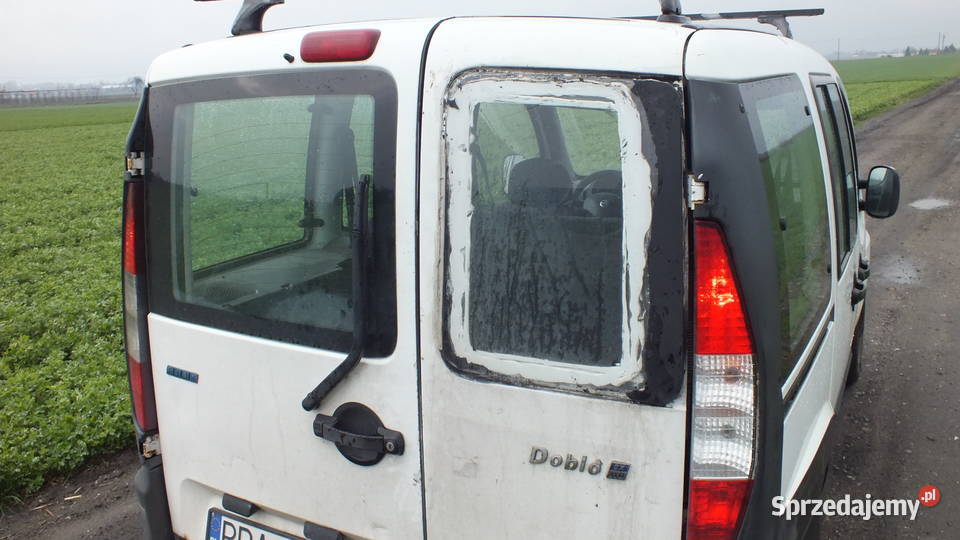 Fiat Doblo 19jtd hak 5osób bagażnik dachowy wielkopolskie Kalisz