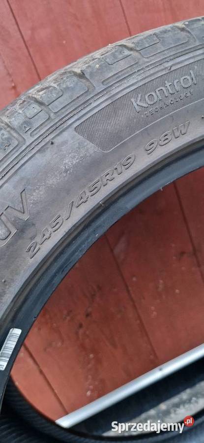 Opony 245 45 19 Hankook 2 Sobieszyn sprzedam