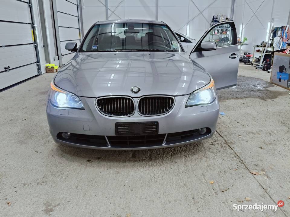 BMW E60 525d M57manual bez rdzy ładny nieuszkodzony Seria 5 Seria 5 Starogard Gdański