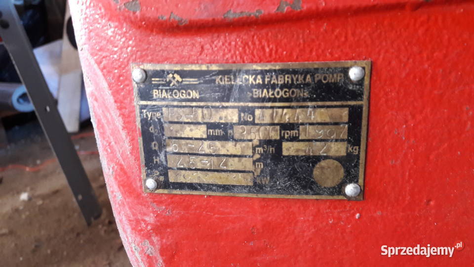 Motopompa IFA i Białogon