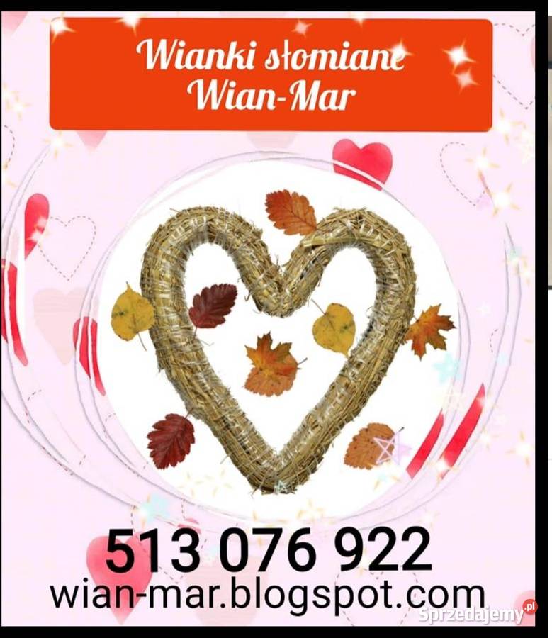 Wianki słomiane producent hurt sprzedam