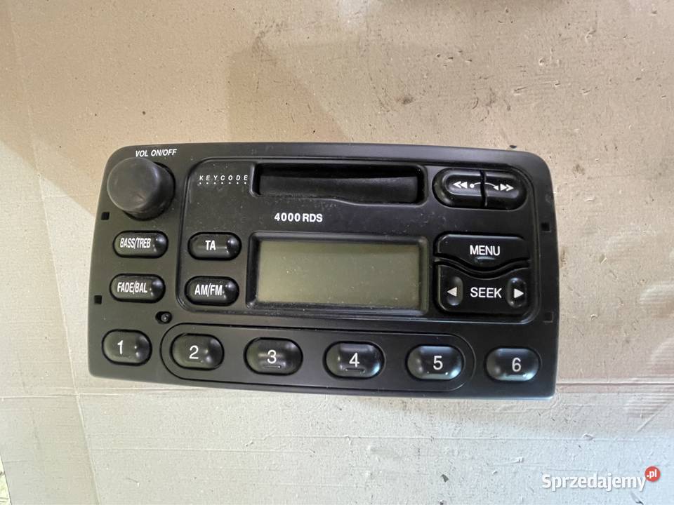 Radio fabryczne ys6f18k876 Ford mondeo mk3 Części Szczecin