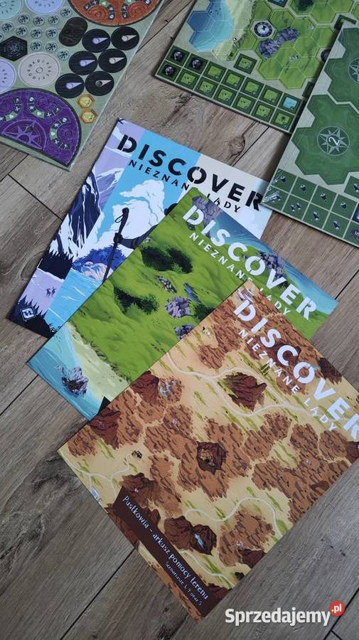 Gra planszowa Discover Nieznane Lądy tak