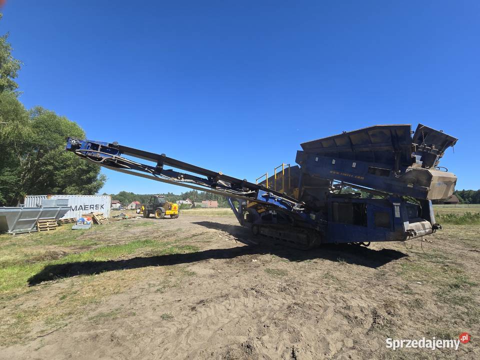 Przesiewacz sortownik Fintec 640 scalper Sandvik Pozostałe Trachy