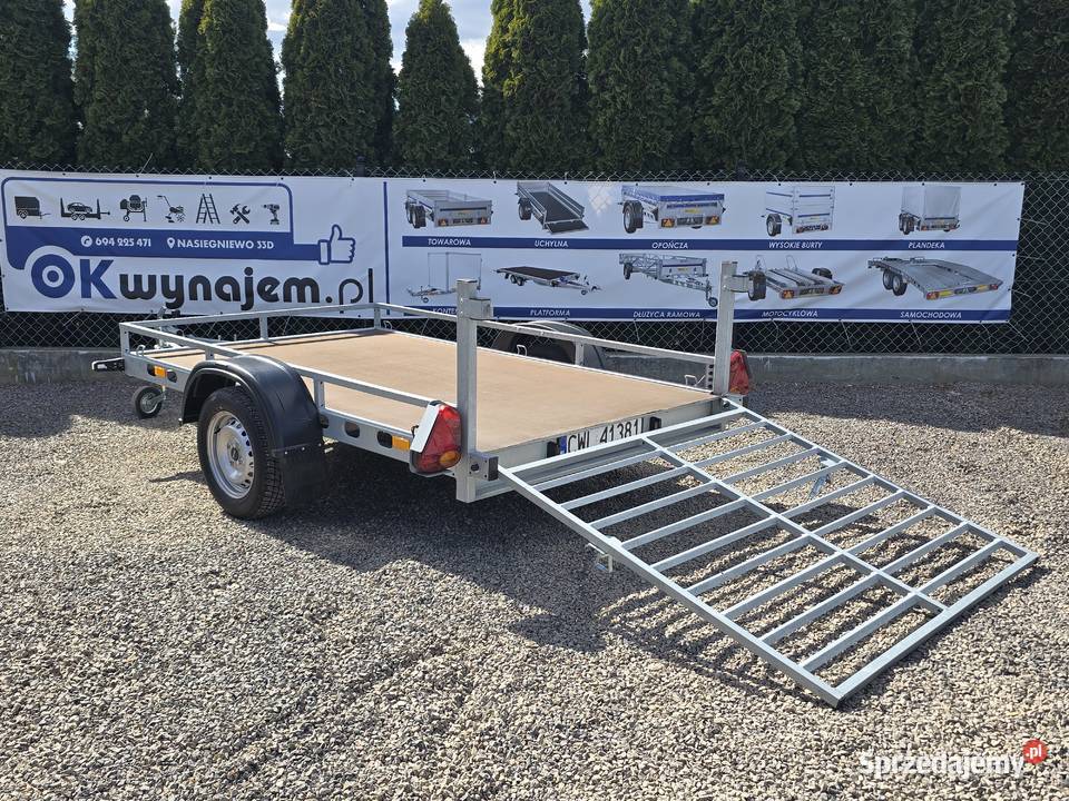 Wypożyczalnia Wynajem Przyczepa do przewozu 2x Włocławek