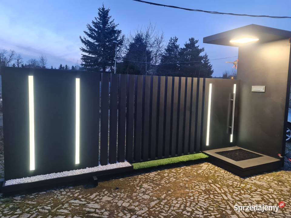NOWEWOCZESNE OGRODZENIA PODŚWIETLANE