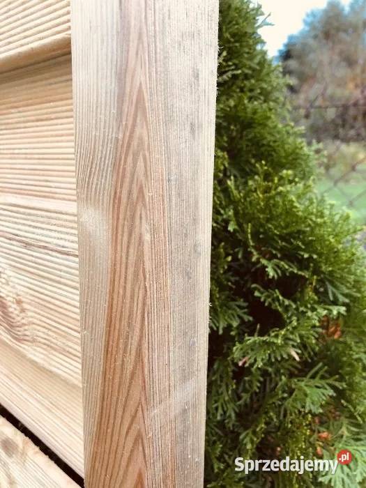 Pergole Płot Prosty z Kratką Wersja LUX03 Na Chojnice sprzedam