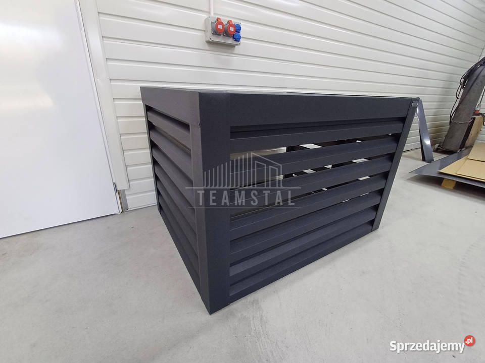 Osłona pompy ciepła 100x60x70 antracyt Zabudowa Leszno