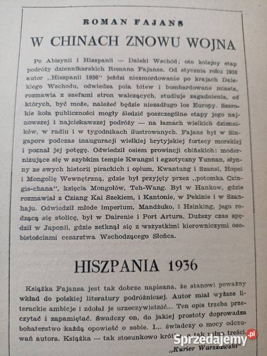 W krainach Azji książki przedwojenne aukcje mazowieckie Warszawa
