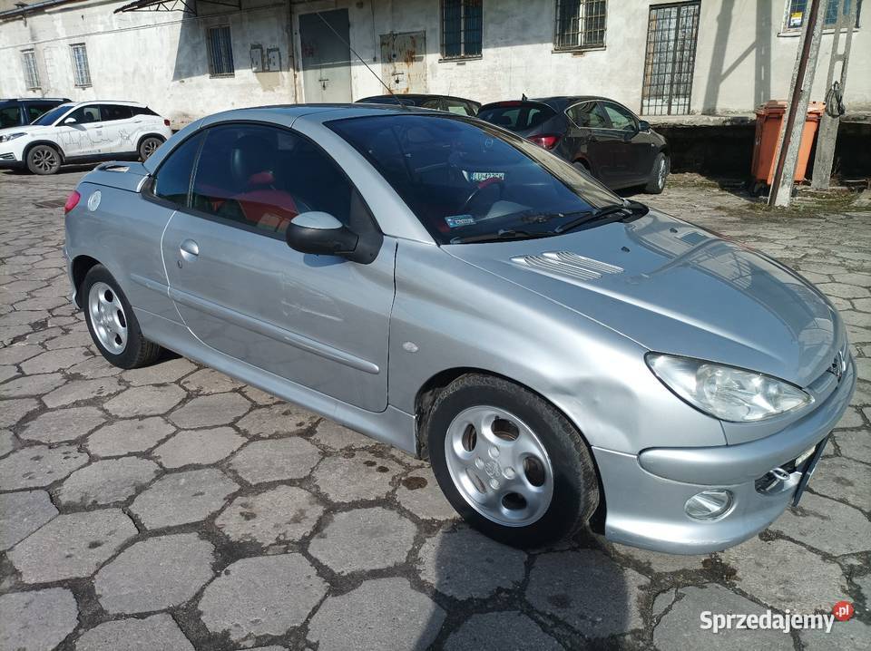 Peugeot 206 CC cabrio nieuszkodzony lubelskie sprzedam