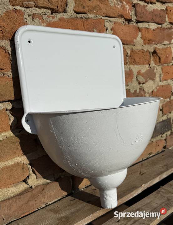 PIĘKNY STARY ZLEW ŻELIWNY UMYWALKA VINTAGE Bielawa