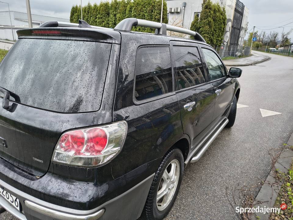 Mitsubishi outlander skóra 4x4 gaz hak klima 2000cm3 małopolskie sprzedam