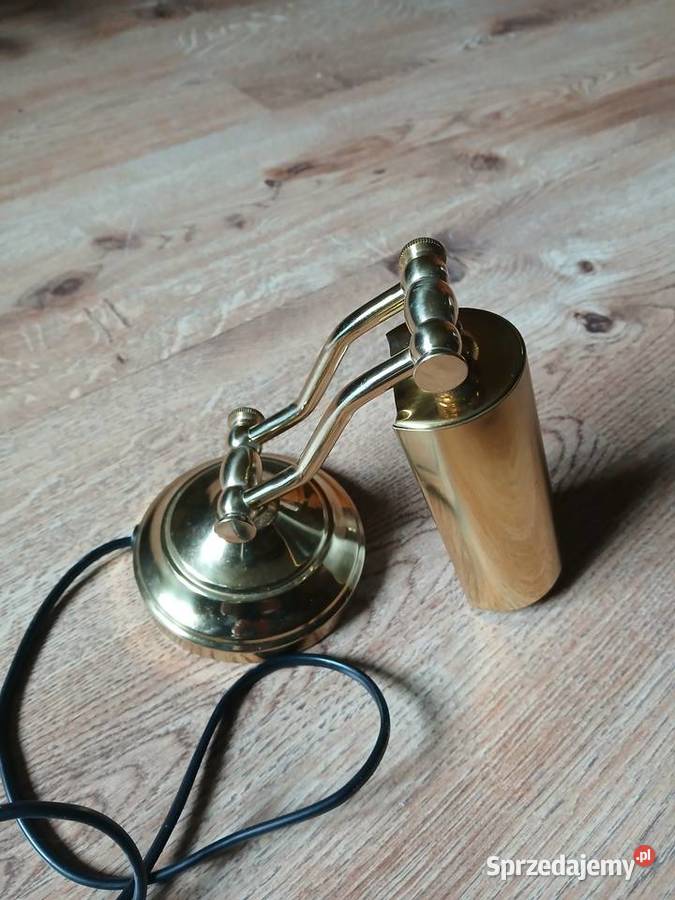 Lampa mosiężna