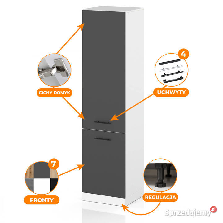 Słupek Kuchenny Stojący 60 Szafka Kuchenna S60 Elbląg