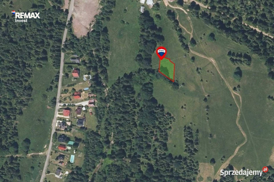 Na sprzedaż działki rolne w Rycerce Górnej Rycerka Górna
