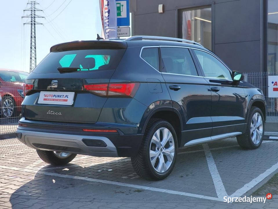 SEAT Ateca 2022r CarPlay FV23 1 Właściciel wielkopolskie sprzedam