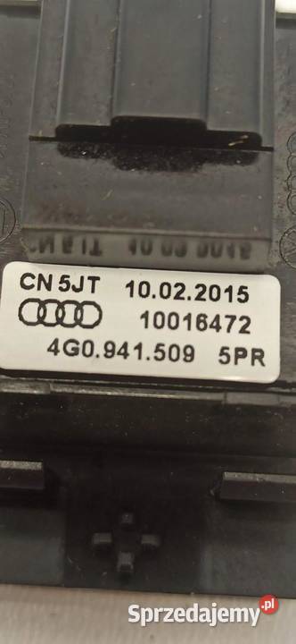 AUDI A7 PRZYCISK AWARYJNYCH 4G0941509