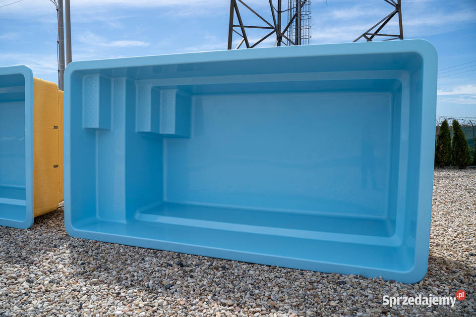 Basen ogrodowy wkopywany gotowy 45x24 baseny z opolskie Opole