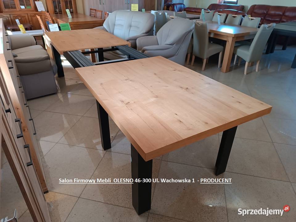 Nowy Stół Dębowy 300 Rozkładany KUBA OUTLET 30