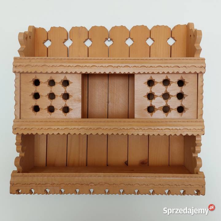 Półka wisząca sosnowa 3poziomy Dąbrowa Górnicza sprzedam