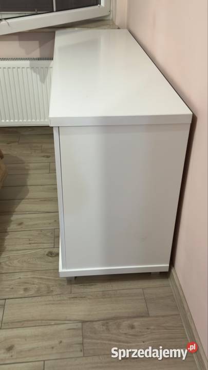 Biała duża komoda solidna odbiór Włodawa