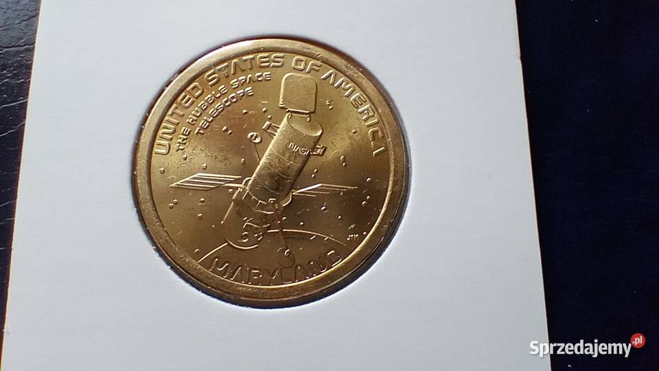 Stare monety 1 dolar 2020 Maryland USA Lesko