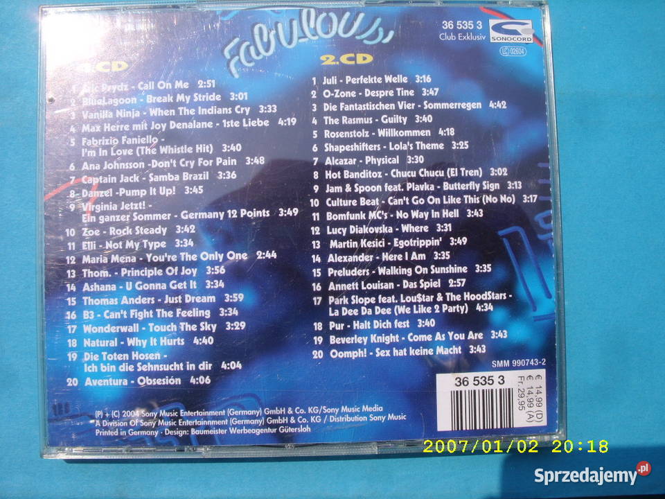 Skladanka CD HITBREAKER3 CD Wołów