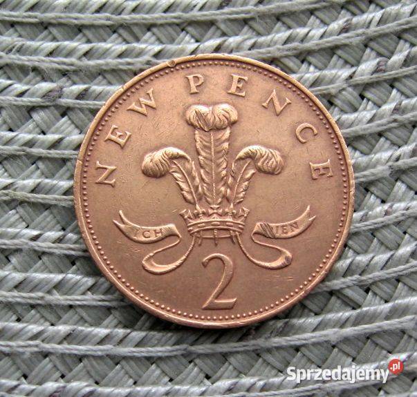 Wielka Brytania 2 Pensy 1971r Kolekcje