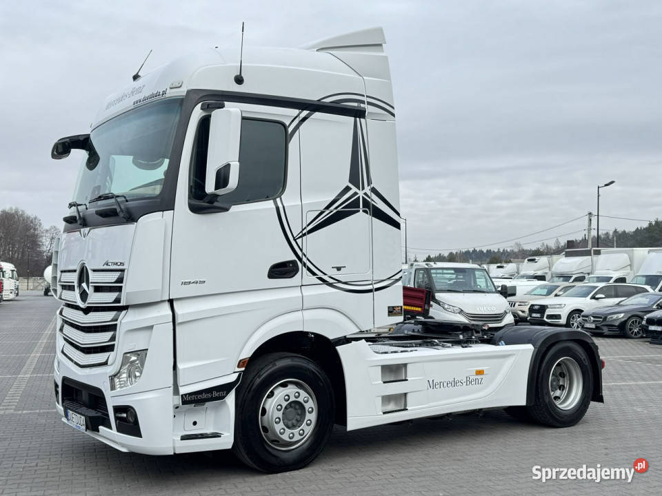 Mercedes ACTROS 1845 Euro 6 Stream Space wspomaganie kierownicy Samochody ciężarowe Widełki