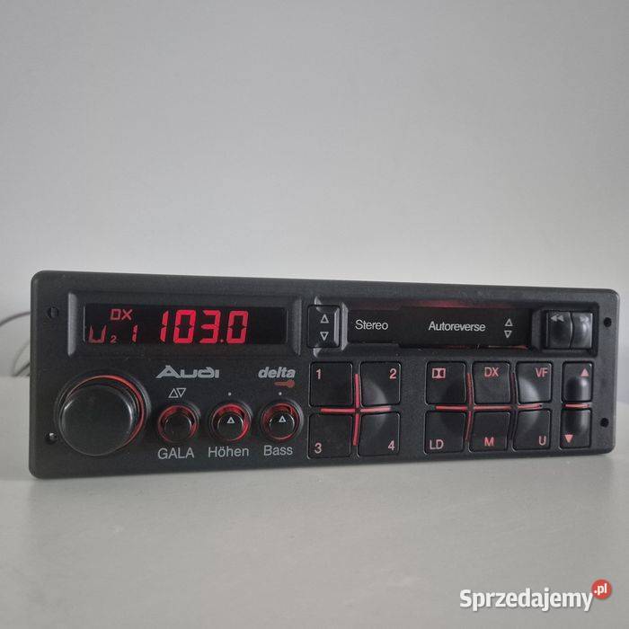 Kolekckonerskie radio Audi Delta 2 m330 Koszalin