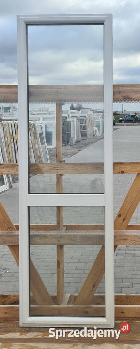 OKNA KacprzaK Witryna 65X213 FIX Używany PCV Siedlce sprzedam