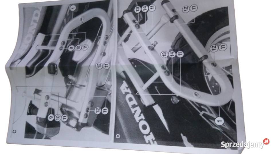 Stelaż boczny kufra bagażnik NONFANGO Honda XRV Bielsk Podlaski sprzedam