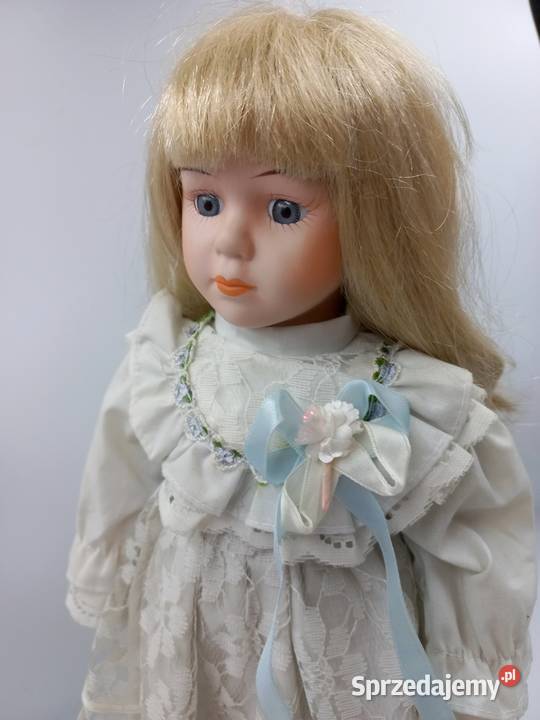 Przepiękna kolekcjonerska lalka porcelanowa kujawsko-pomorskie Inowrocław sprzedam